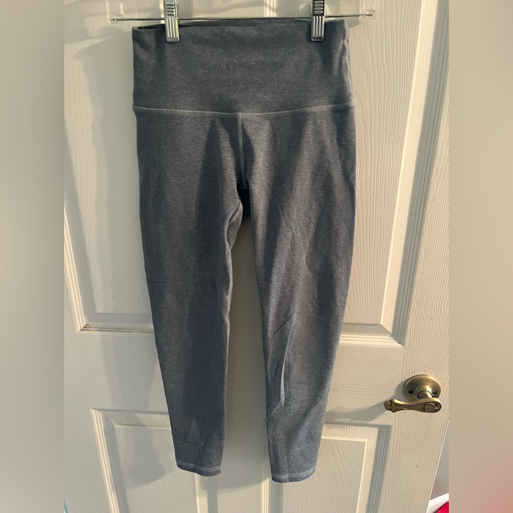 Fleo size small light blue heathered leggings